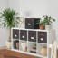 Ensemble de bacs de rangement en tissu-107666689
