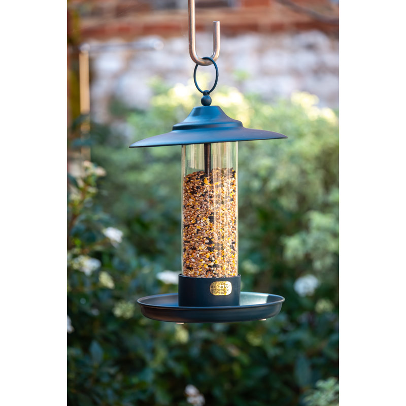 Odle Metal Freestanding Tube Bird Feeder