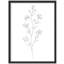 Reproduction florale encadrée pour décoration florale - 8 po x 10 po-116561292-116561295