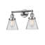 Éclairage de meuble-lavabo inclinable 2 lumières Cone-33004751-33004752-33004747
