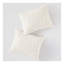 Ensemble de couvre-lit Boho Medallion Chenille - Literie en coton touffeté blanc cassé avec frange-122647283-122647284