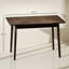 Table de salle à manger moderne du milieu du siècle de 119 cm (47 po) pour 4 personnes