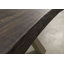 Solid Wood Top Metal Base Dining Table-64126010-64126011-64126013