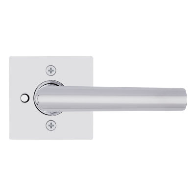 Kwikset Milan 2 Piece Square Privacy Lever Set