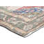 Tapis de couloir unique en laine noué à la main des années 1960 de 5 pi 1 po x 12 pi 8 po en rouge / bleu / vert / beige