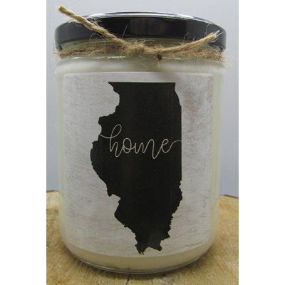 White Cotton And Bergamot Scented Jar Candle