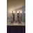 Brushed Nickel Bathroom Light Fixtures, 2-Light Dimmable Vanity Lights W/White Glass Shade, Modern Sconces Wall Lighting for Mirror, E26 T10 Bulbs(Bulb Included)-201004031-201004001