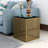 Glass Top End Table with Storage-1518464583