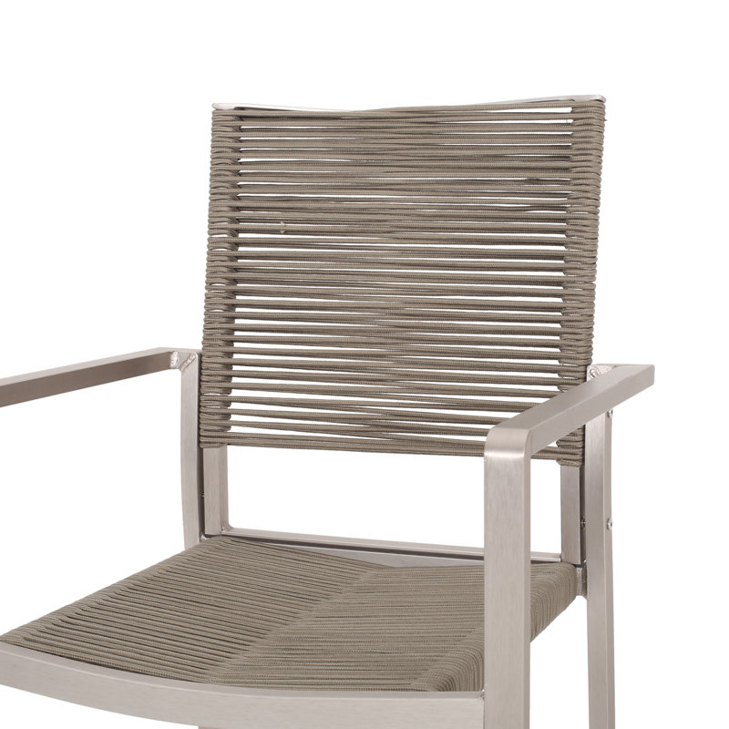 Ensemble repas 7 pièces Lindner, Gris / Taupe