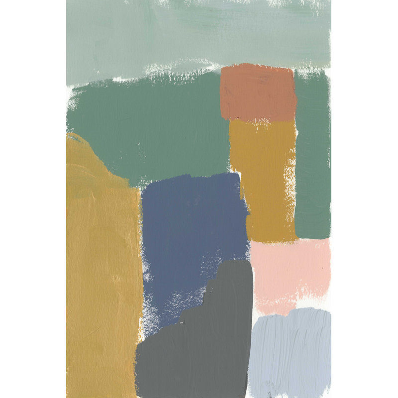 Bloc de couleur discret III, H 30 po x l 20 po