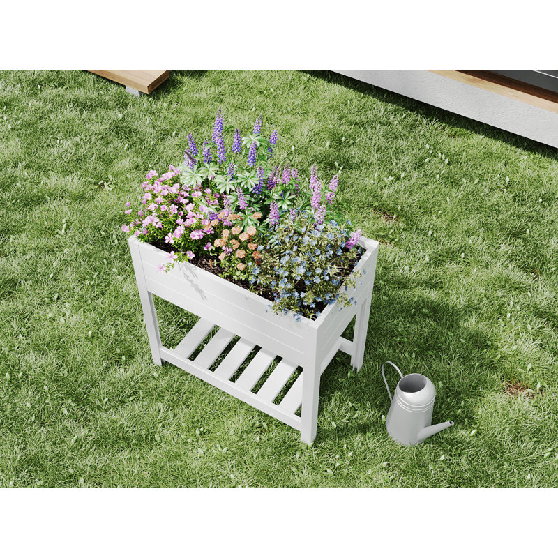 Jardin surélevé classique en vinyle L 33 po x l 19 po x H 33 po Classic