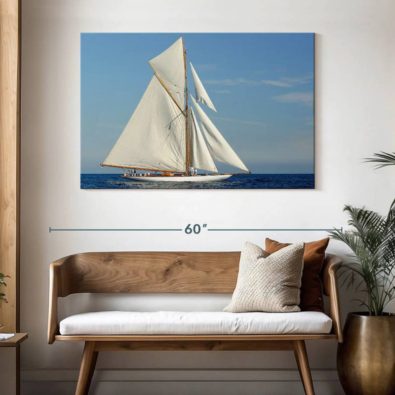 Voilier Mehar Saint Tropez, H 32 po x l 48 po