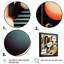 «Retro Elementary Geometrics I», reproduction sur toile flottante-87317426-87317427