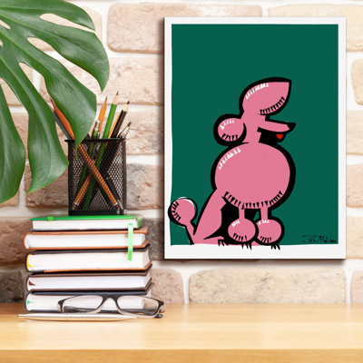"Caniche rose" par Irena Orlov