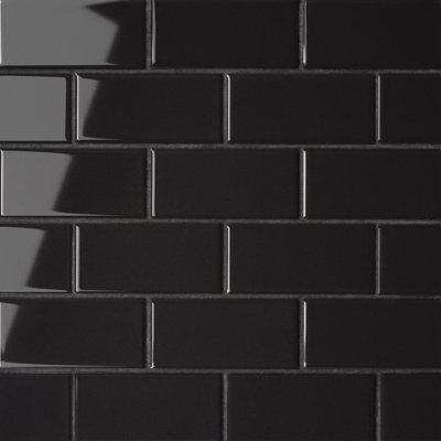 Carreau de mosaïque en porcelaine 11 po x 12 po Le Cafe