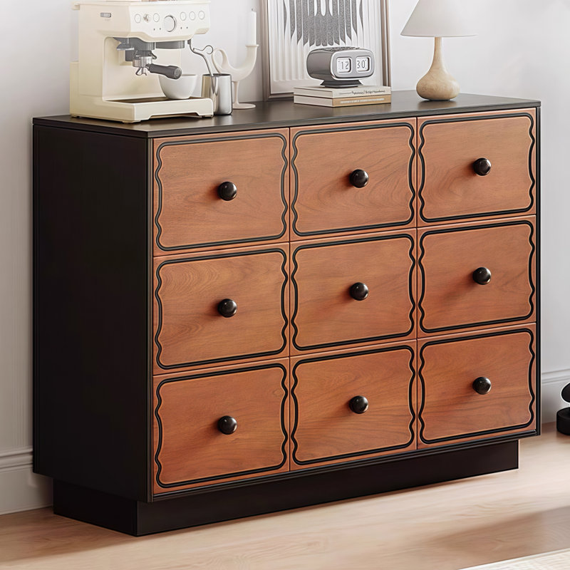 Retro Storage Cabinet Accent Chest