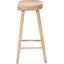 Adhitya Solid Wood Counter Stool