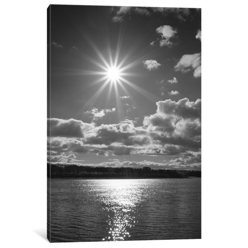« sun burst », reproduction de photo sur toile, H 40 po x l 26 po x P 1,5 po