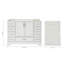 Base de meuble-lavabo simple 48,75 po Peightyn-93359341