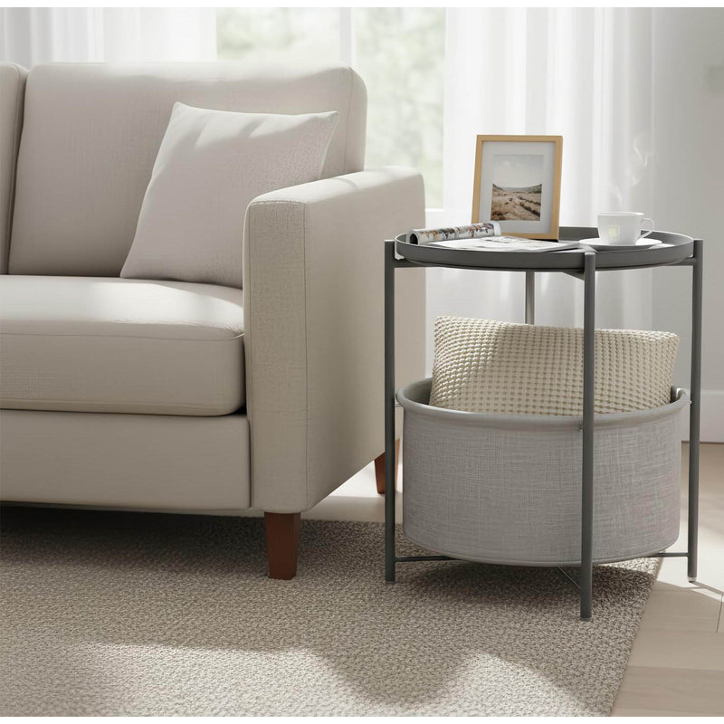 End Table, Grey