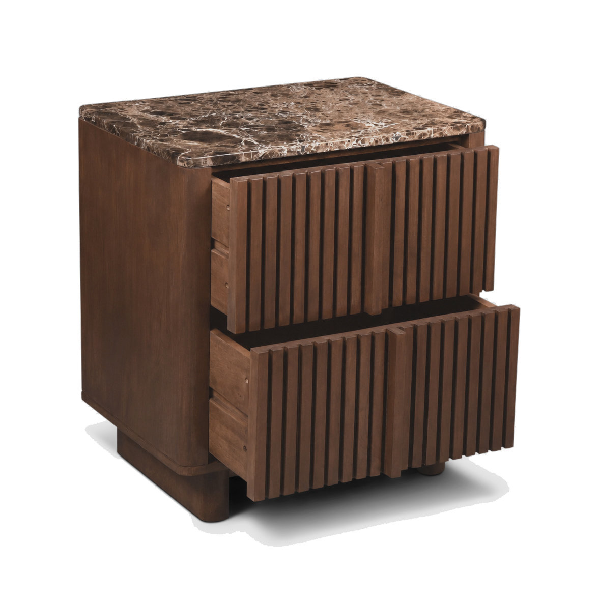Lamont Nightstand Walnut, Emperado