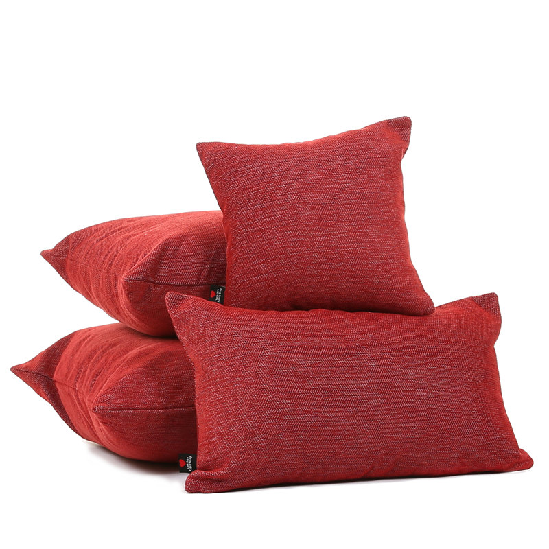 Altair Rectangular Cushion, Red, Small