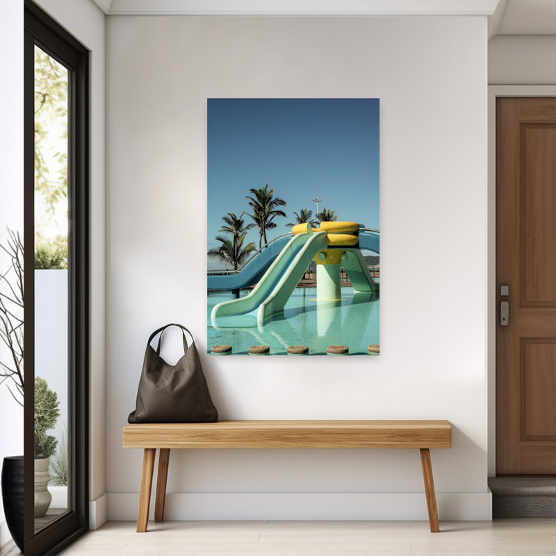Art contemporain, art contemporain abstrait, H 60 po x l 40 po