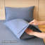 Fermeture de l'enveloppe des taies d'oreiller MooMee-108202820-108202832