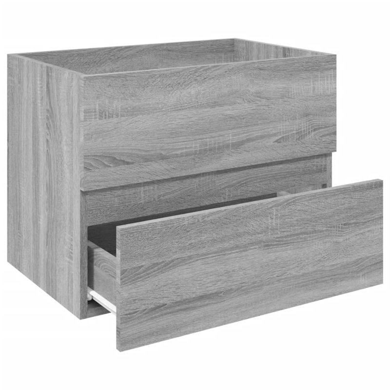 Polzin Bathroom Cabinet, Grey