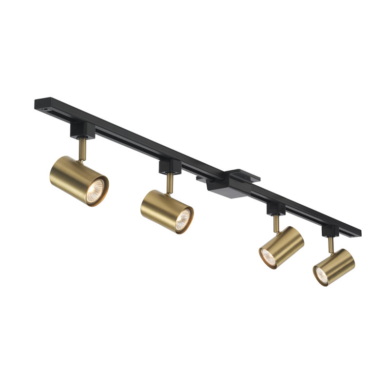 56'' 4 -Light Linear Track Kit with Dimmable and Adjustable Head