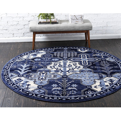 Tapis oriental bleu Abdurraheem