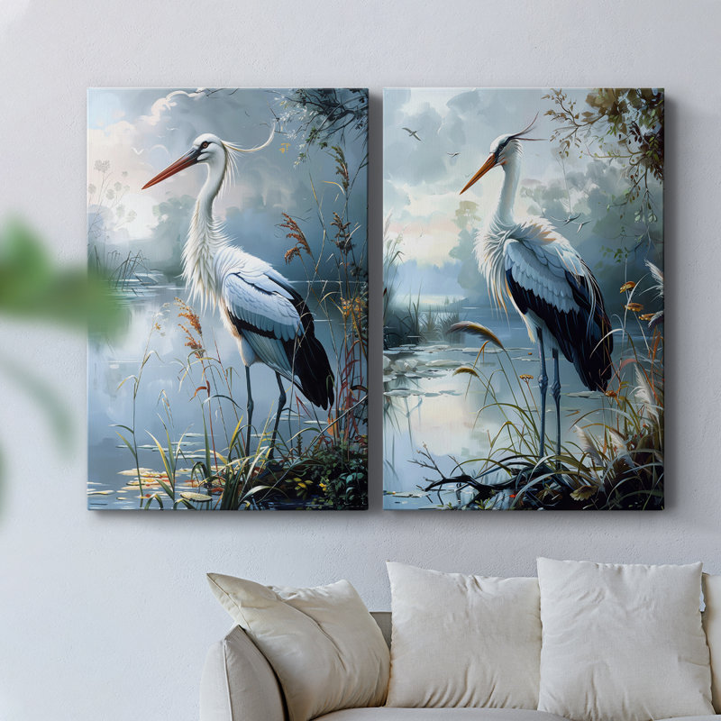 ANIMALS Series XCV-Premium Gallery Wrapped Canvas -Ready to Hang, 36" H x 48" W