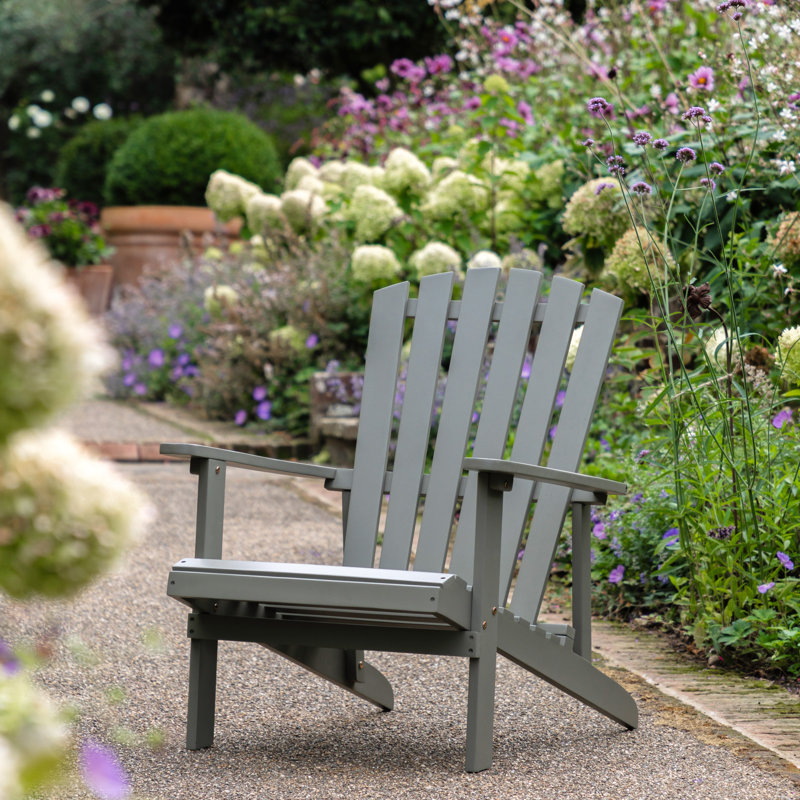 Outdoor Lounge Chair, Grey