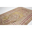 Antique Ghiordes Rug, Gold & Red With Intricate Medallion Pattern - Rug & Kilim