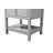Everett 24'' Single Bathroom Vanity with Engineered Marble Top-1305662983