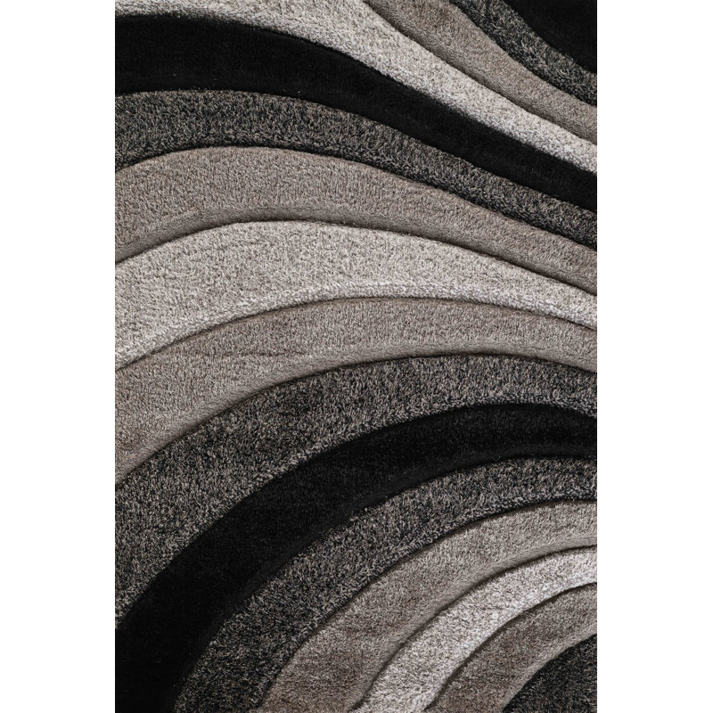 Runner Boise Geometric Shag Area Rug, Runner 60 x 220cm