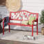 Powder Coated Steel Outdoor Bench