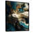 Black Floater Framed