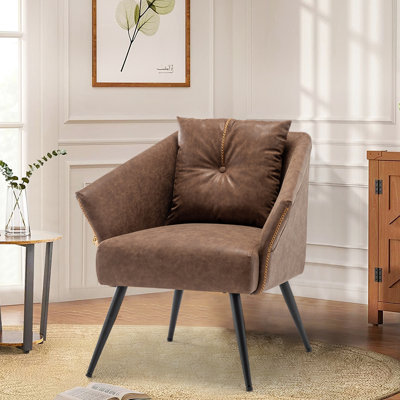 Fauteuil capitonné de 22 po Jonda