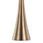Lampe de table 29 po Diana en bronze doré mat avec abat-jour en lin blanc Diana de Grandview Gallery-130489569