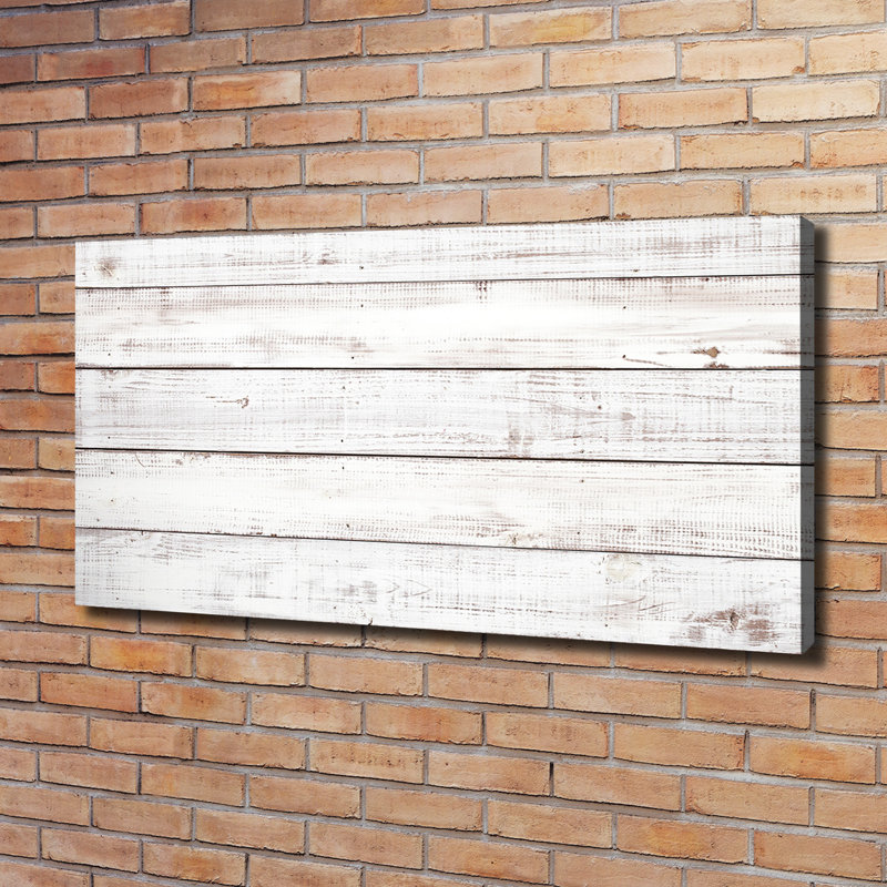 Wooden Wall - Wrapped Canvas Print