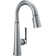 Emmeline Pull Down Touch Clean Button Spray Single Handle Kitchen Faucet with Accessories