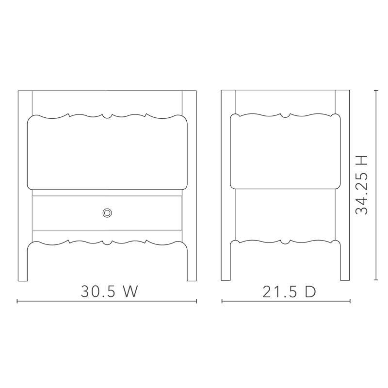 Arianna Cabinet, 30.5"