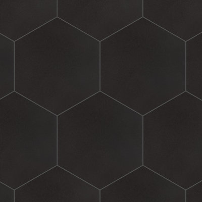 Textile Hex 9" x 10" Porcelain Wall & Floor Tile