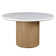 Fiammetta Colvin 52" Round Marble Table With Chairs