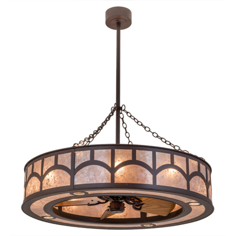 Mission Downrod Ceiling Fan