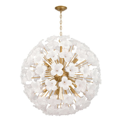 Luminaire suspendu 12 lumières Bloome