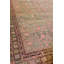 Tapis unique gris / taupe / rose 7 pi x 14 pi 9 po Khotan