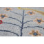 Tapis bleu indien fait à la main Oushak 8 x 10