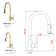 ESHOO Pull Down Kitchen Faucet with Soap Dispenser